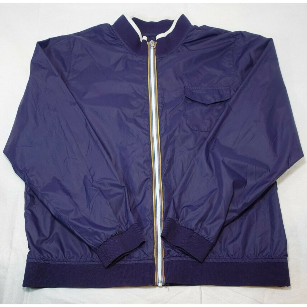 Old Navy Windbreaker Lightweight Blue Nylon Zipper Jacket